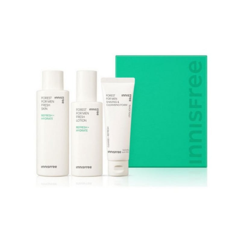 フォレストフォーメン フレッシュスキンケア化粧水180ml+ローション140ml+シェービングアンドクレンジング品50gセット1セット