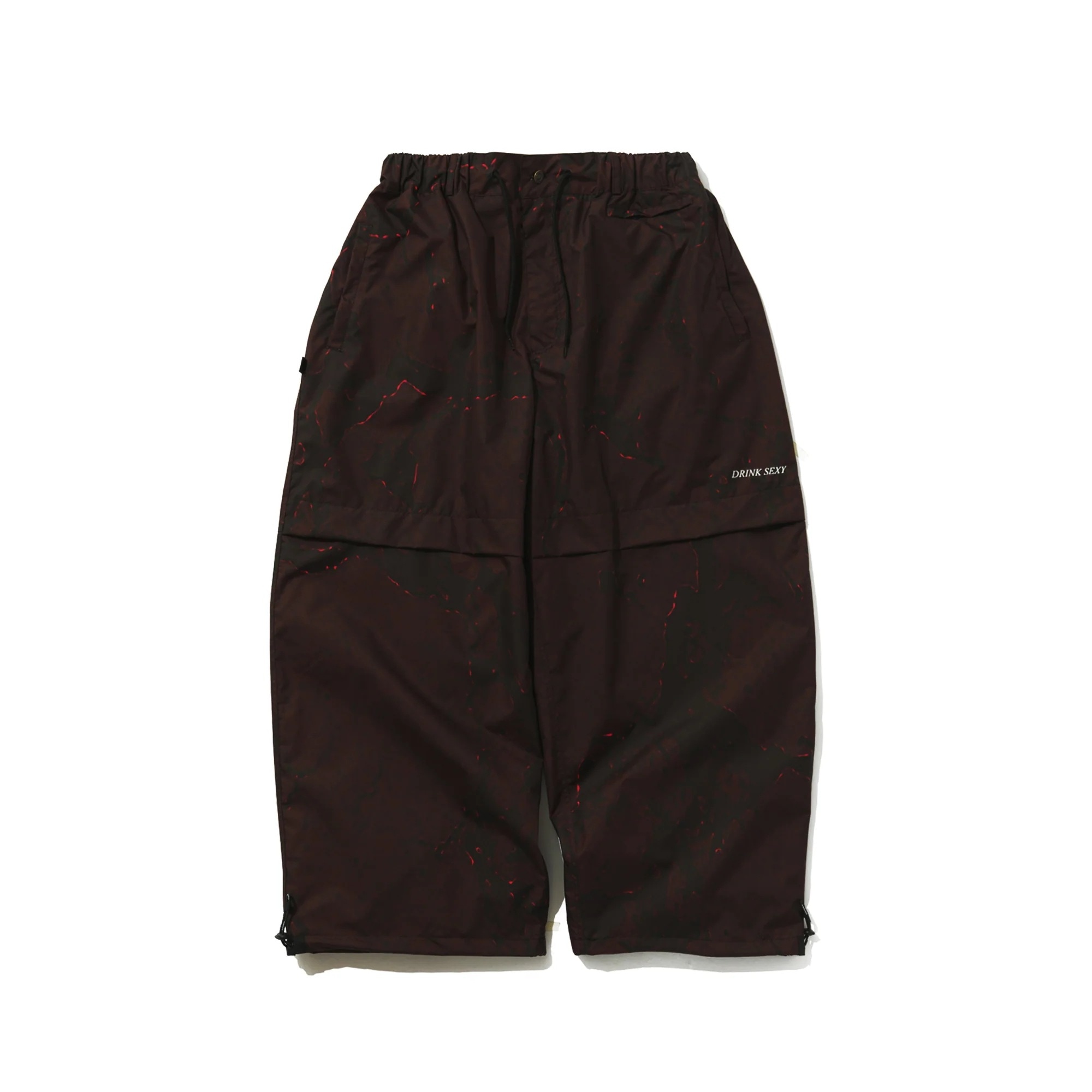 新品未使用 24-25 BSRABBIT PANTS DSXBS NEW SUPER WIDE PANTS TRIANGLE RED XL 安心保証 即日発送 本体 土日祝発送OK M115