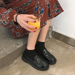 限定数量セール!! 大人気!!! レディース 厚底 ローファー 学生靴 通勤 通学 撥水加工 防滑 防臭