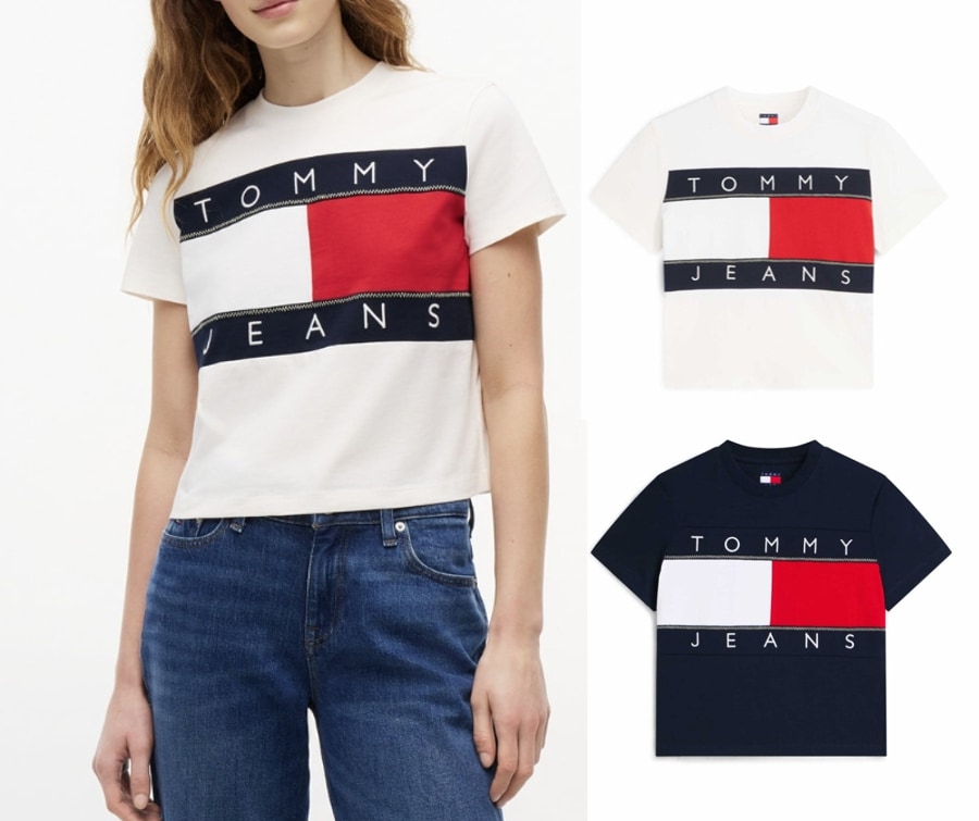 フラッグ 半袖Tシャツ (T32G6TTO15TWT1)