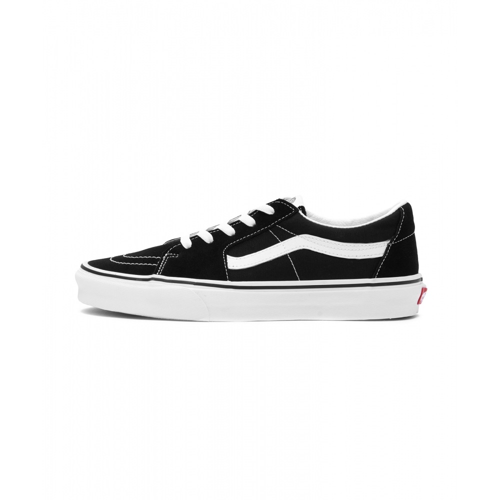 バンススケートローブラック：トゥルーホワイトVN0A4UUK6BT1 SK8 Low black true white
