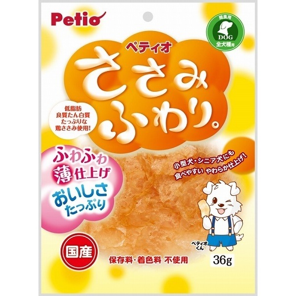 （まとめ買い）ささみふわり 36g 犬用おやつ [x15]