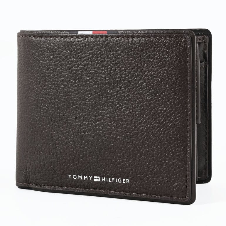 二つ折り財布 【ヨーロッパ輸入モデル】 小銭入れ付き CORP CC AND COIN ブラウン AM0AW13740 GB6 COFFEE BEAN