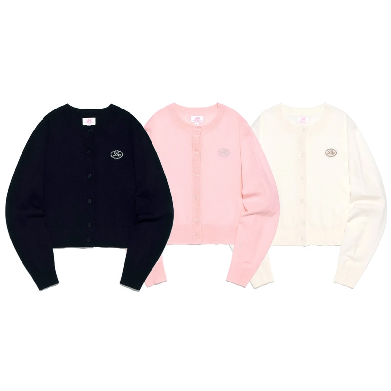 [fromis_9 チェヨン 着用] woman round neck cardigan 長袖 ニット 韓国 アイドル レディース かわいい おしゃれ