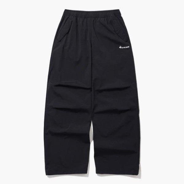パンツ TQT QQ122OPT28-BLK ウーマンズ ストレッチ ウーブン ワイド ストレート パンツ / BLACK