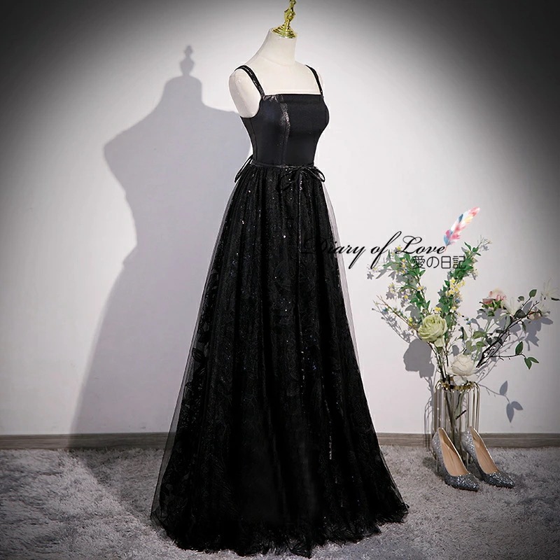 美しい黒の世界広がるウェディングドレス 結婚式ドレス 二次会ドレス カラードレス パーティードレス スレンダードレス レトロモダンブラック 二次会 花嫁 洋装 フォーマルドレス 大きいサイズ スタイリ