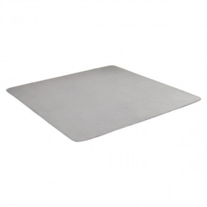 ピオニー2 フランネル 無地ラグ 185×185cm パールグレー 1380000025942