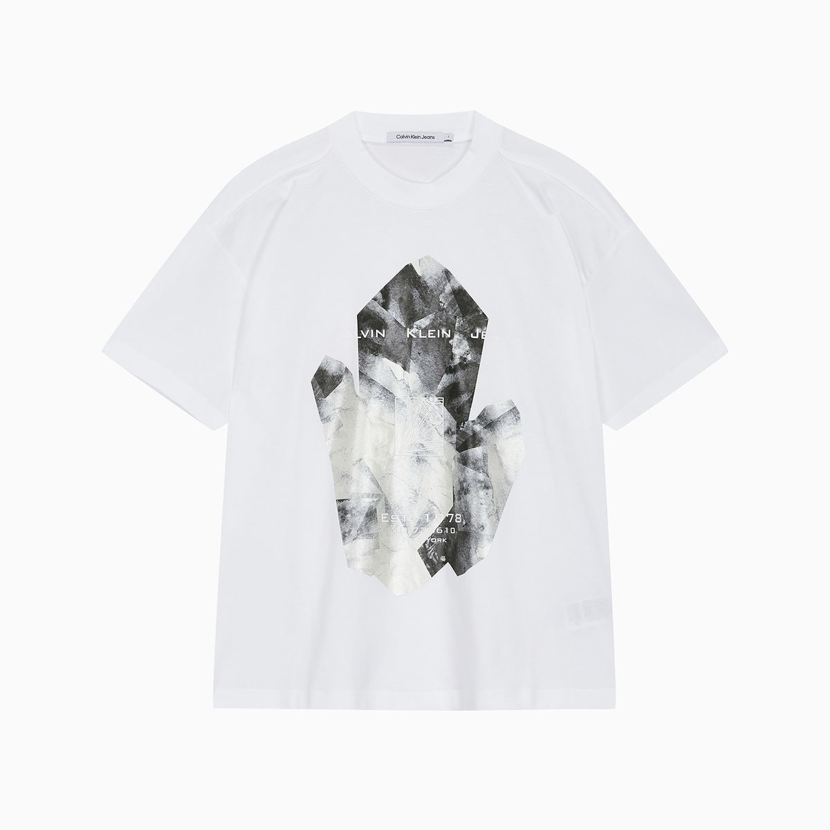 Qoo10 Calvin Klein ボーイフレンド Tシャツ プリント 半袖