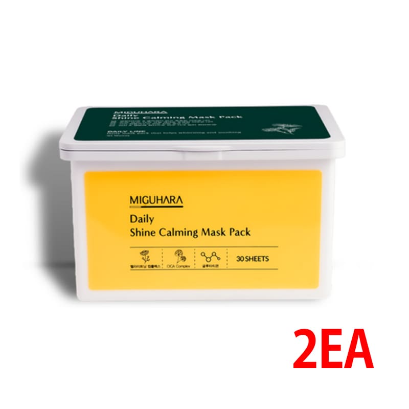 [1+1] デイリーシャインカーミングマスク 30枚+30枚 / 韓国コスメ