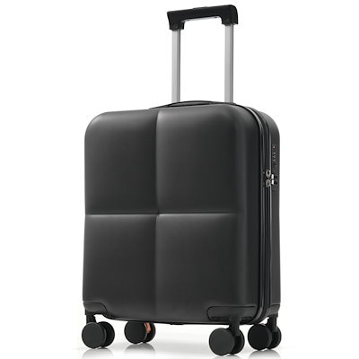 スーツケース キャリーケース Sサイズ 黒 ブラック 新品 未使用 スーツケース キャリーケース キャリーバッグ　 S サイズ 1年保証 カラフル キャリーバック 2日 3日 4日 5日 拡張 ファスナー 小型  傷が目立ちにくい TSAロック ハードケース ジッパー ハードキャリー かわいい W-5082-55 防災 | スーツケースの旅のワールド