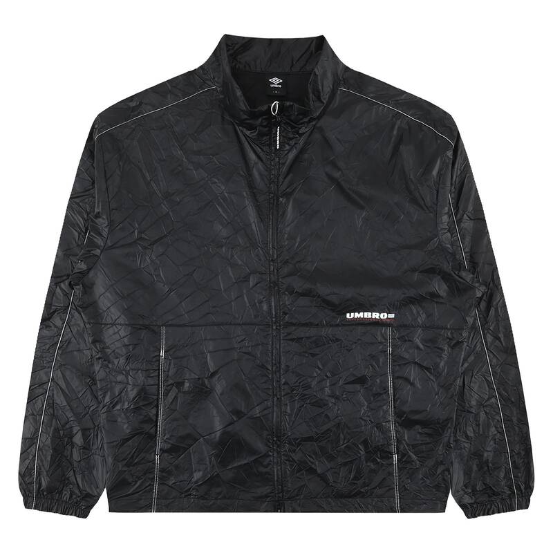 アンブロ クラシックプラス スタンネック ウィンドブレーカー UR124CJK33BLK