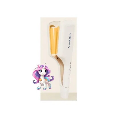 トリプルフローヘアアイロン40mmラスティレモン(ウェーブパーマ)