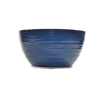 [睡蓮鉢 めだか鉢］信楽焼 生子ひねりボール水鉢 10号サイズ【自然 水辺 水盤 水ばん 花器 水鉢 めだか 金魚 水生植物 陶器鉢 睡蓮 池 ビオトープ】