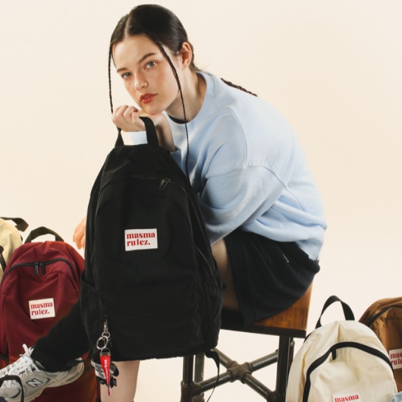 マスマルーレスデイリーバッグパック _ ブラック