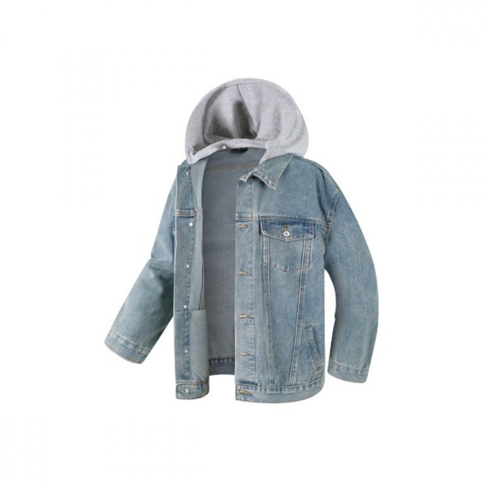 (ハリソン) フード付きデタッチャブルジーンズジャケット 521 JIMC1220