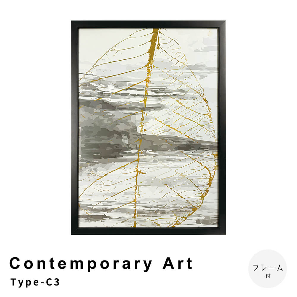 Ｃｏｎｔｅｍｐｏｒａｒｙ　Ａｒｔ　Ｔｙｐｅ－Ｃ３　アートポスター（フレーム付き）