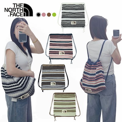 Qoo10] ザノースフェイス W CROCHET GYM SACK ウ : バッグ・雑貨