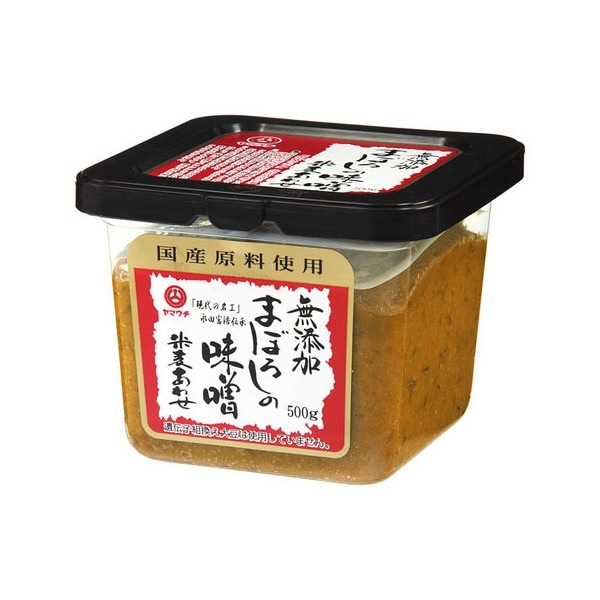 山内本店 山内 無添加まぼろしの味噌米麦合せカップ 500g 6 メーカー直送