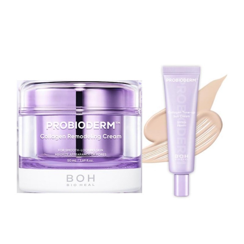 プロバイオダームコラーゲントーンアップサンクリーム, 50ml.1個+プロバイオダームコラーゲンリモデリングクリーム, 50ml.1個