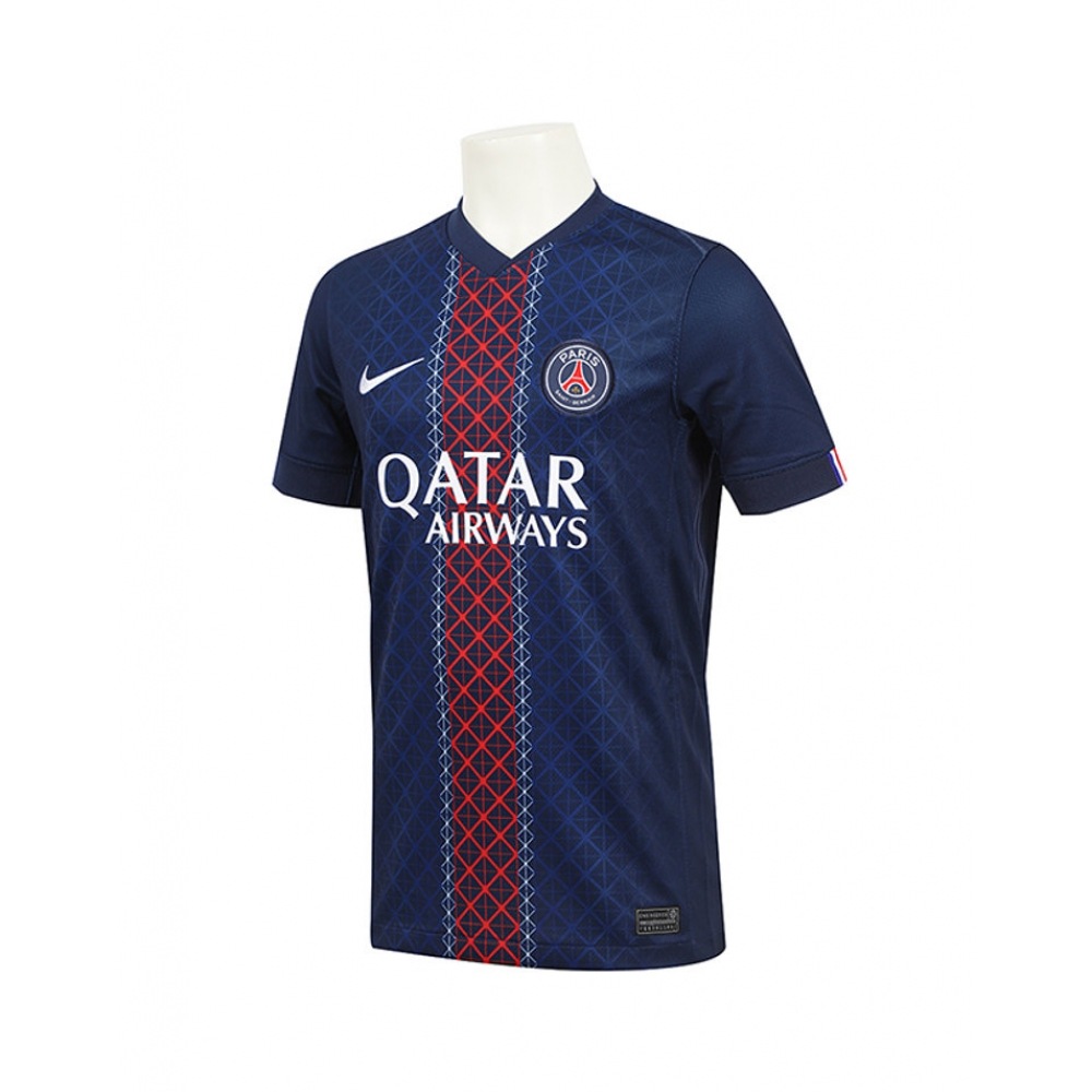 ナイキ ジュニア パリ・サンジェルマン スタジアム ホーム ジャージ 半袖 ユニフォーム 2025/26