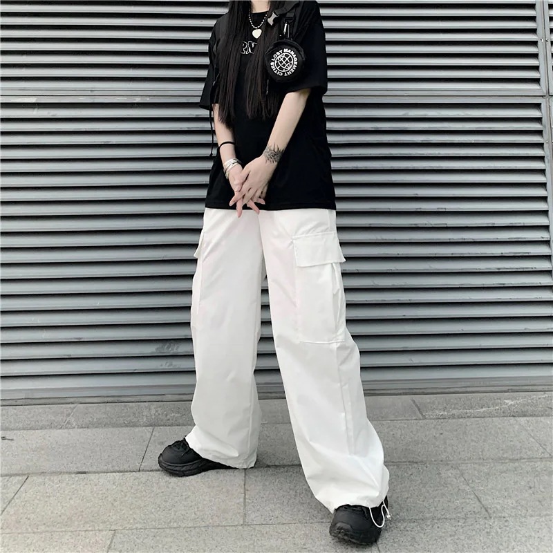 カーゴパンツロングパンツ ズボン ダンスウェア ヒップホップダンス 衣装 大きいサイズ ゆったり カーゴパンツ