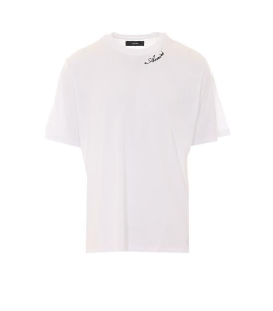 AMIRI Men T-Shirts TOJR1164 WHITE White