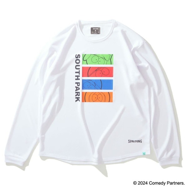 SPALDING スポルディング ロングスリーブTシャツ サウスパーク キャラクターズ バスケットボール SMT24154SP-2000 長袖