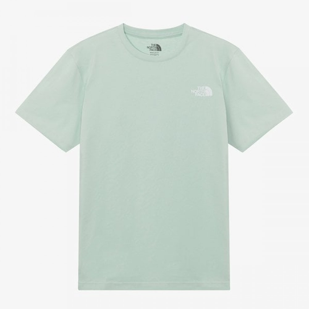ノースフェイス コットン 半袖 ラウンドティー ミント NT7UR00N