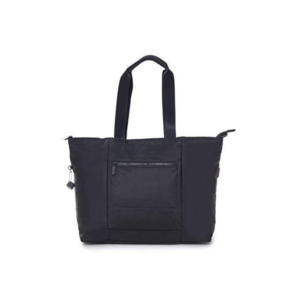Hedgren Swing Large Tote Bag， Removable Shoulder Strap， Rfid Shoulder Bag， Black 並行輸入品