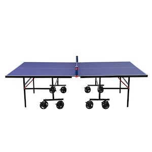 卓球台 国際規格サイズ セパレート式 大きな移動キャスター付 専用ネット付 ラケット付 ピンポン球付 折りたたみ 自主練