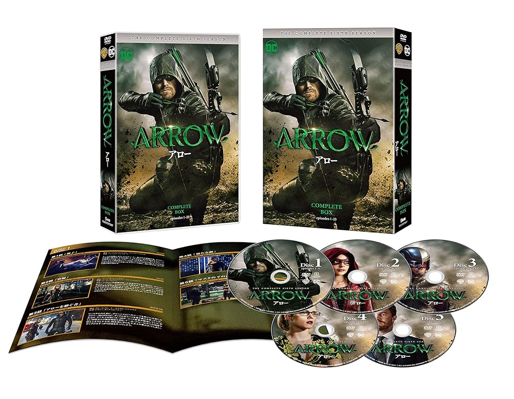 ARROW/アロー 6thシーズン DVDコンプリート・ボックス (1~23話・5枚組) [DVD]