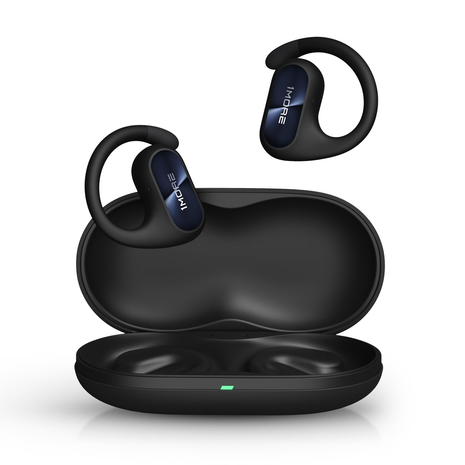 1MORE Fit SE オープンイヤー イヤホン S30 耳を塞がない スポーツイヤホン Bluetooth 5.3 IPX5防水マイク付き 30H 耳かけ式 ランニング トレーニング サイクリング