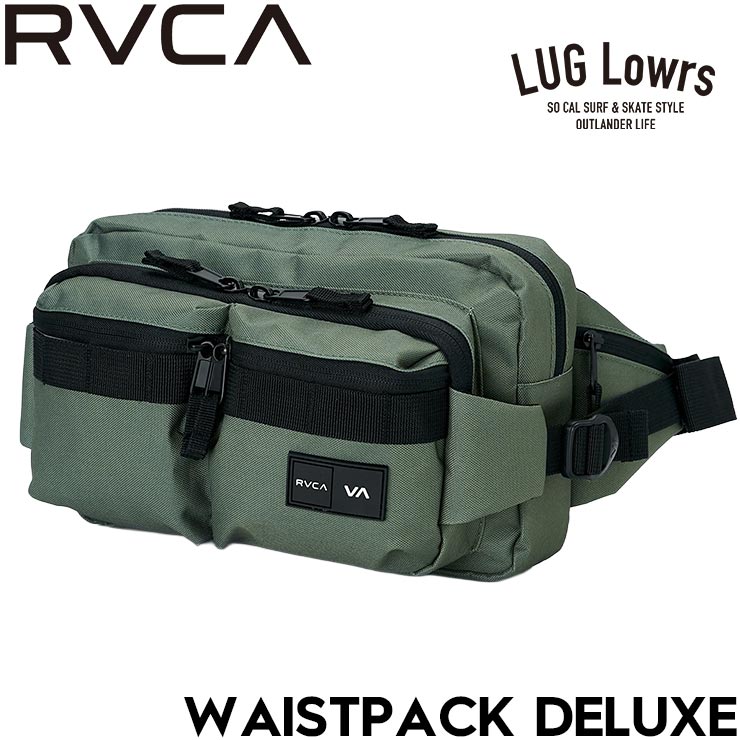 RVCA ルーカ ショルダーバッグ ボディバッグ ウエストバッグ WAISTPACK DELUXE BG041984 SLE 26SP 日本代理店正規品