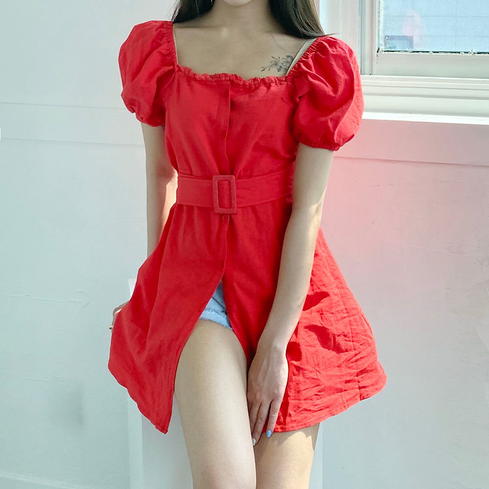 リネンラブリールックツーウェイops＆ロングシャツ