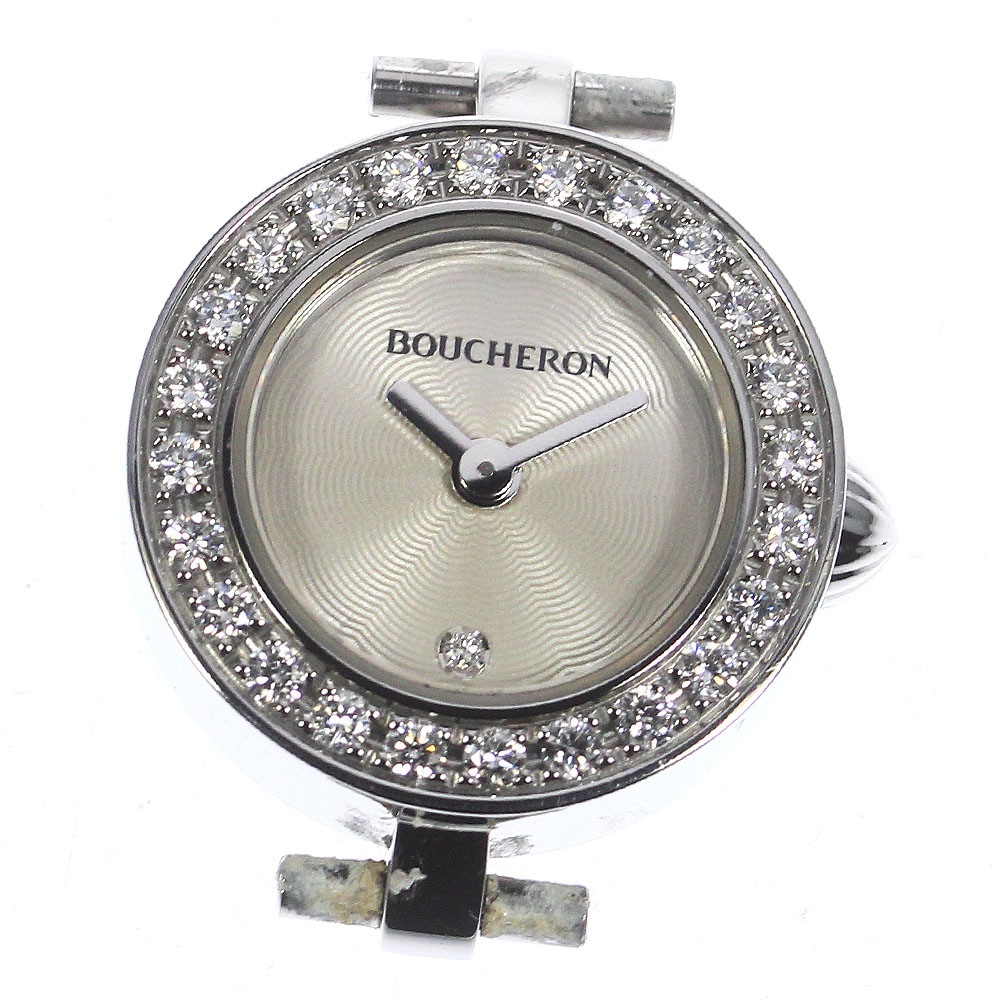 ブシュロン Boucheron WA012511 マ ジョリー ダイヤベゼル クォーツ レディース _762128【中古】