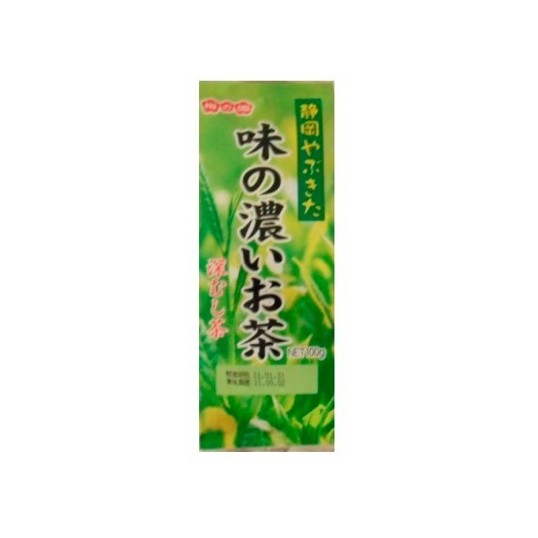 梅の園 味の濃いお茶 100g x12 メーカー直送