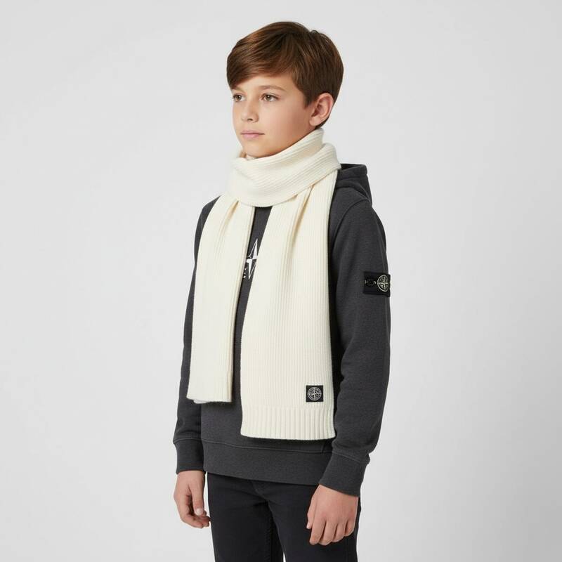 [カード決済で10%オフ] STONE ISLAND KIDS マフラー 8116N02Z3 V0099