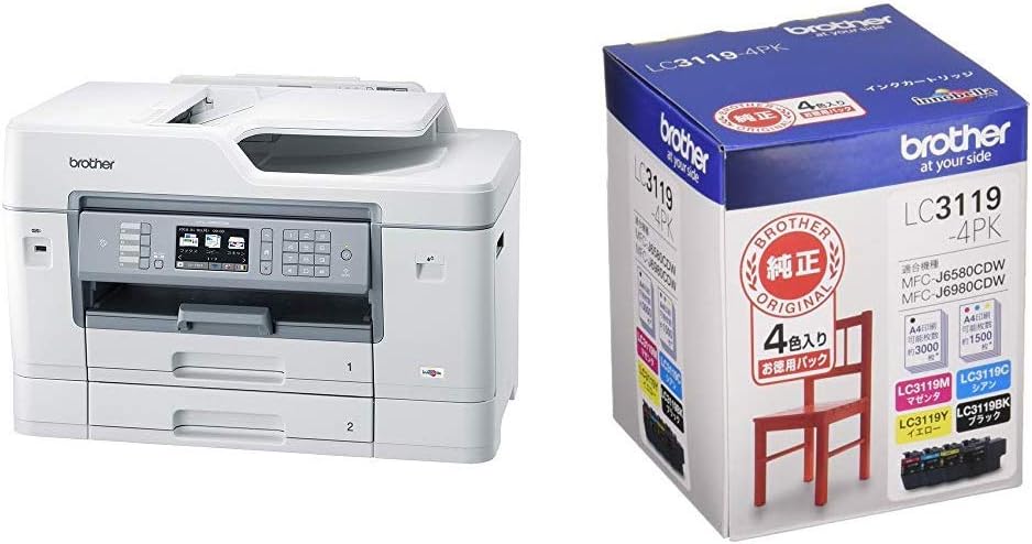 brother A3インクジェット複合機 プリンター MFC-J6980CDW 楽天市場】brother プリンター a3 mfc-j6980の通販