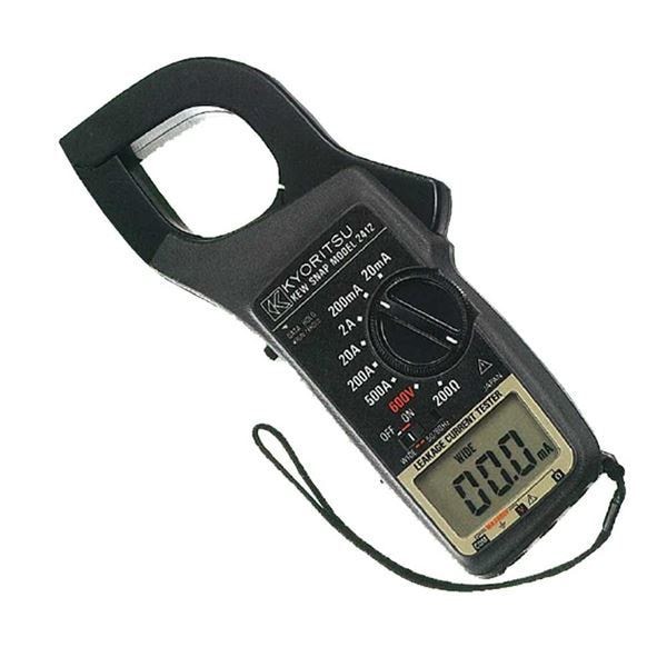 共立電気計器 キュースナップ/漏れ電流/負荷電流測定用クランプメータ 2412