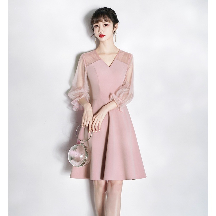 レディース ワンピース ミニ ミニ丈 膝丈 ひざ丈 ロング ロング丈 7分袖 七分袖 長袖 Vネック 8,067円