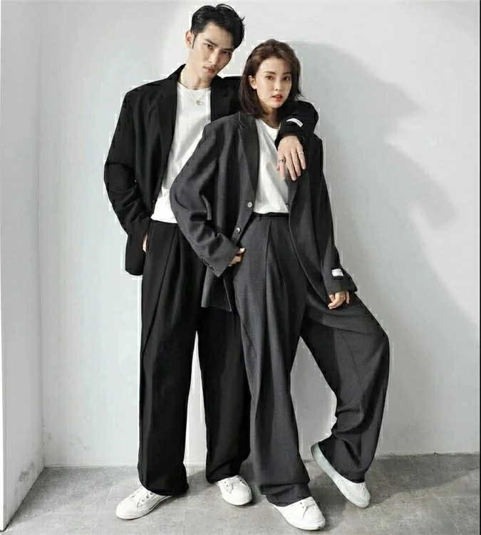 秋 冬 春 衣装 モード系 パーティー カジュアル おしゃれ 大きいサイズ オシャレ 成人式 デザインスーツ パーティー 系 K-POP アイドル 韓国 礼服