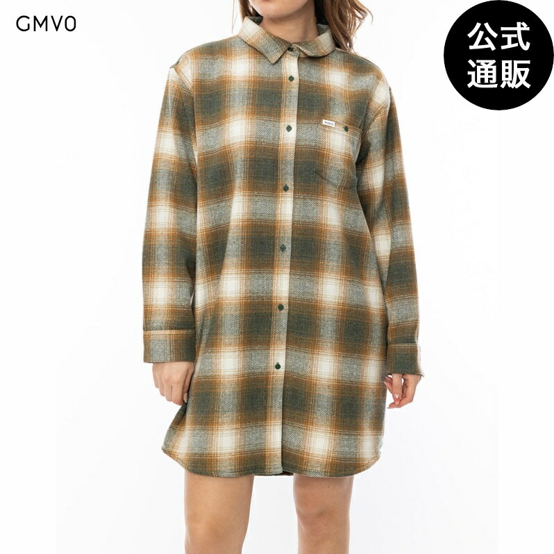 【OUTLET】 TWILL CHECK DRESS 長袖シャツ GMV0 【2024年秋冬モデル】