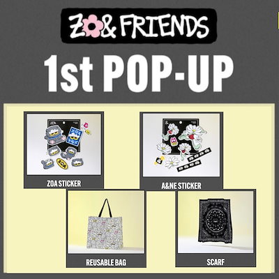 Qoo10] YGエンターテイメント 【公式・数量限定】[再入庫]ZOA&FR