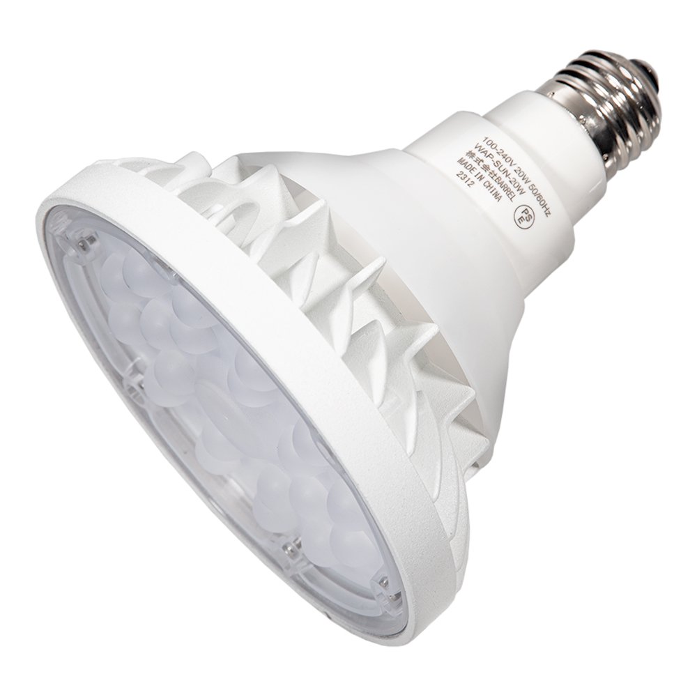 植物育成ライト　ＢＡＲＲＥＬ　防水仕様ＬＥＤライト　ＷＡＰ－ＳＵＮ　２０Ｗ　ＷＨ　ホワイト　植物育成用ライト　ＣＲＣ90―94―00―00―00