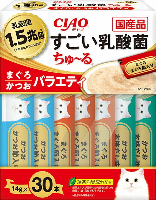 Qoo10] いなばペットフード （まとめ買い）CIAO すごい乳酸菌ちゅ