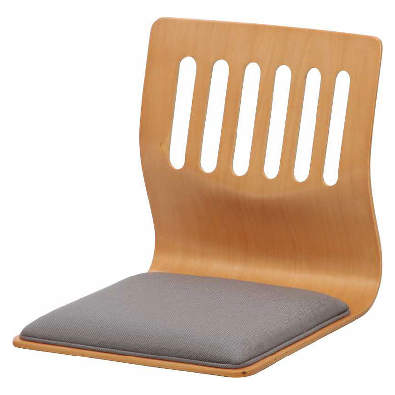 不二貿易 10082 和座いすクッション付き(ナチュラル・幅39.5×奥行52×高さ43cm) 10082フジボウエキ 5,463円