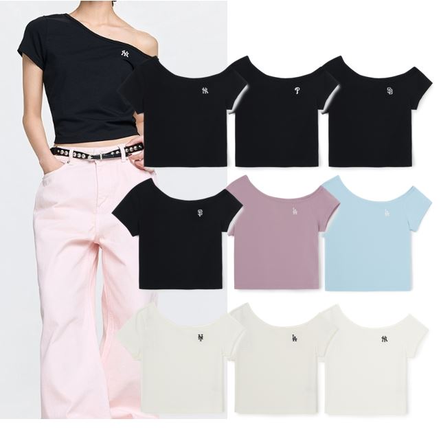 Basic Off-Shoulder T-shirt