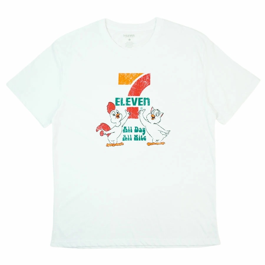 【クリックポスト対応可】メンズ　Tシャツ7ELEVEN セブンイレブンMASCOTS ALL DAY ALL NITE TEEマスコット オールデイ オールナイ半袖シャツ