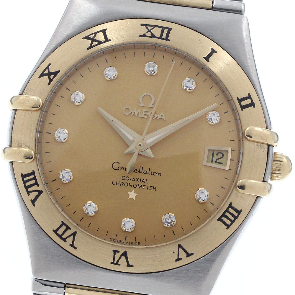オメガ OMEGA 111.20.36.20.58.001 コンステレーション 11Pダイヤ 自動巻き メンズ _951421【中古】