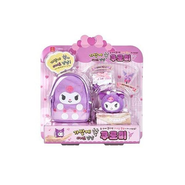 バッグにすっぽり デザート ニャムニャム 黒美 メロディ サンリオ キャラクターズ アクリル キーホルダー キーリング 作動玩具 プレゼント